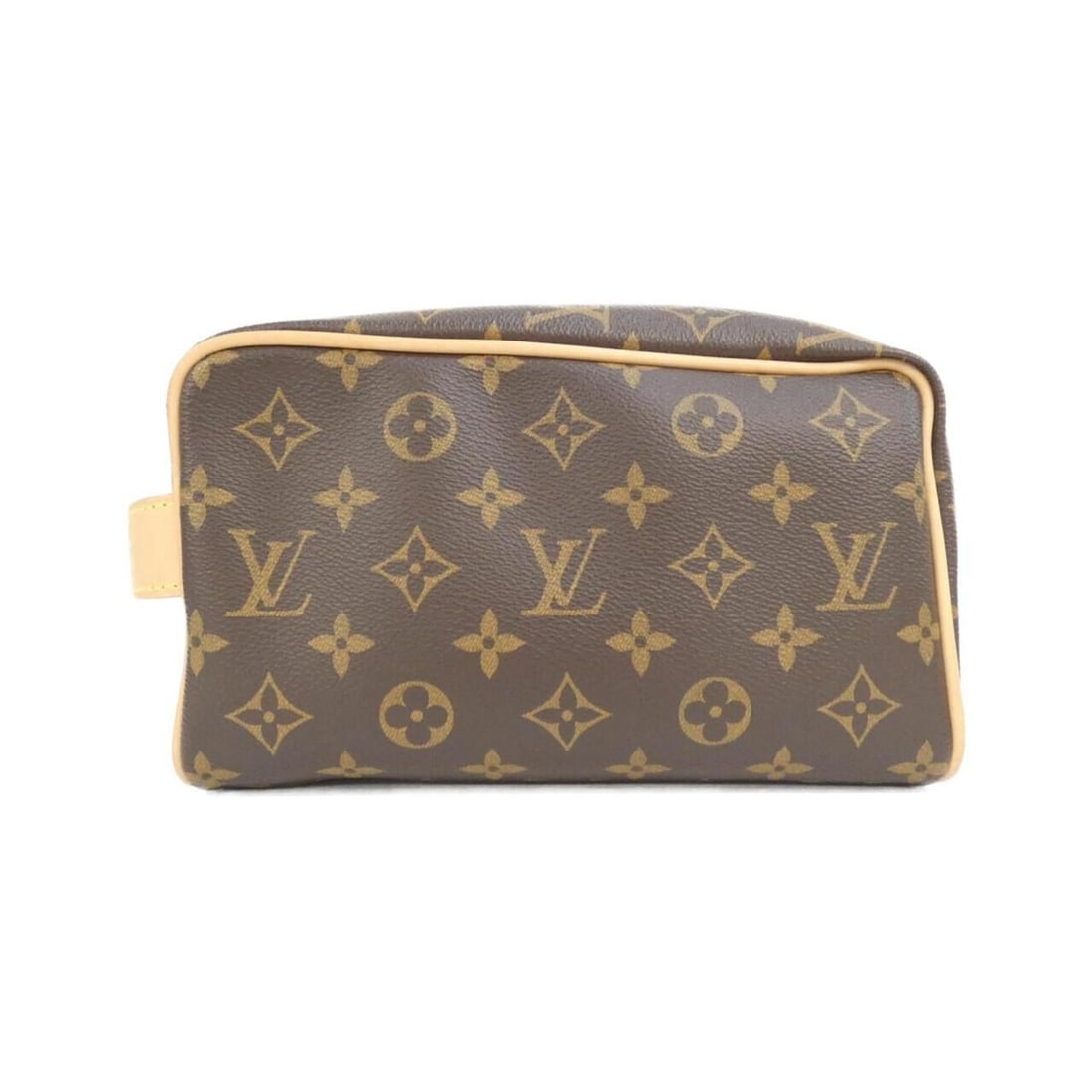 Louis Vuitton Monogram Locker Dopp Kit M83112 Handbag Pouch: --- Catalog ---Category: SizeSize (HxWxD): 12cm x 23cm x 12cm / 4.72'' x 9.05'' x 4.72''Category: DesignType: Handbag, PouchColor: MarronGender: Women,MenMaterial: Coated canvas Hardware Color: