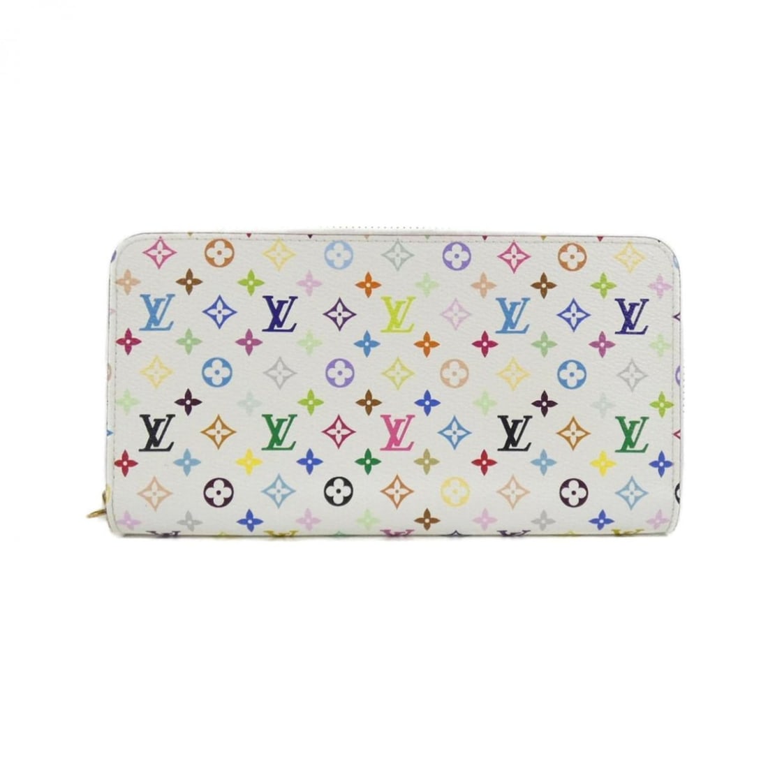 Louis Vuitton Multicolor Zippy Wallet M60241: --- Catalog ---Category: SizeSize (HxWxD): 10cm x 20cm x 1.5cm / 3.93'' x 7.87'' x 0.59''Category: DesignType: Long wallet (bi-fold)Color: Multi-color, WhiteGender: Women,MenMaterial: Coated canvas