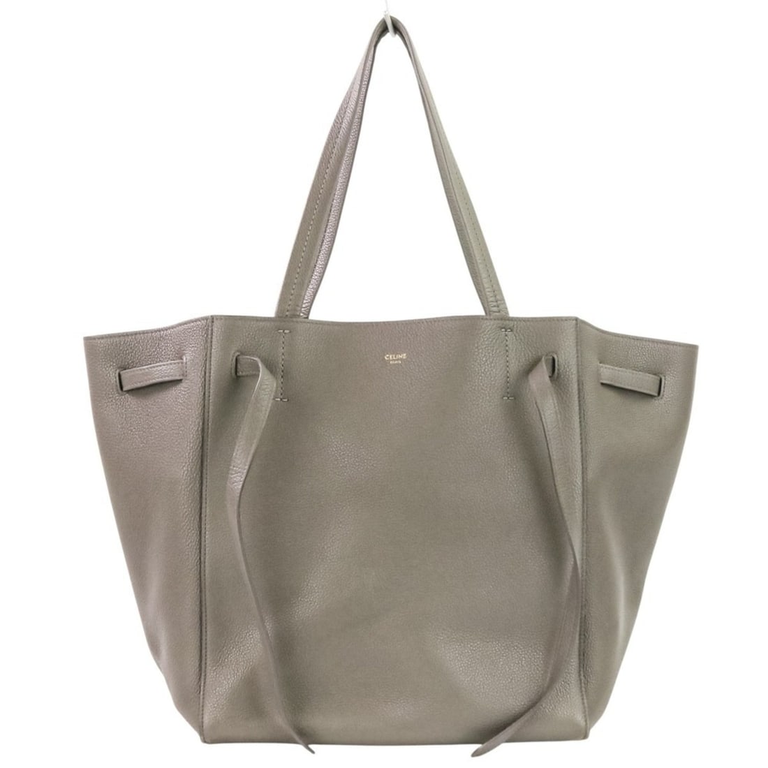 CELINE Small Cabas Phantom Tote Bag, Dark Gray, Women's: --- Catalog ---Category: SizeSize (HxWxD): 28.5cm x 45.5cm x 17cm / 11.22'' x 17.91'' x 6.69''Handle Length: 48cm / 18.89''Category: DesignType: Tote bagColor: Dark grayGender: WomenCategory:
