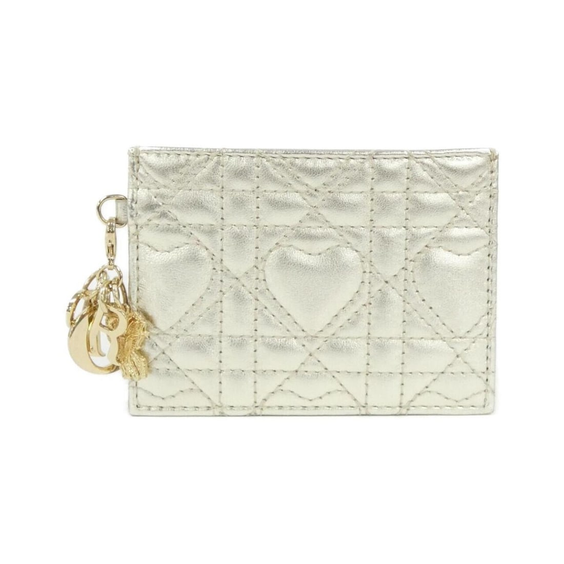 Christian Dior DIORAMOUR Business Card Holder/Card Case: --- Catalog ---Category: DesignType: Card caseColor: GoldGender: WomenCategory: GeneralBrand: Christian DiorCategory: Physical PropertiesSize (HxWxD): 7.5cm x 10cm / 2.95'' x 3.93''--- Item List
