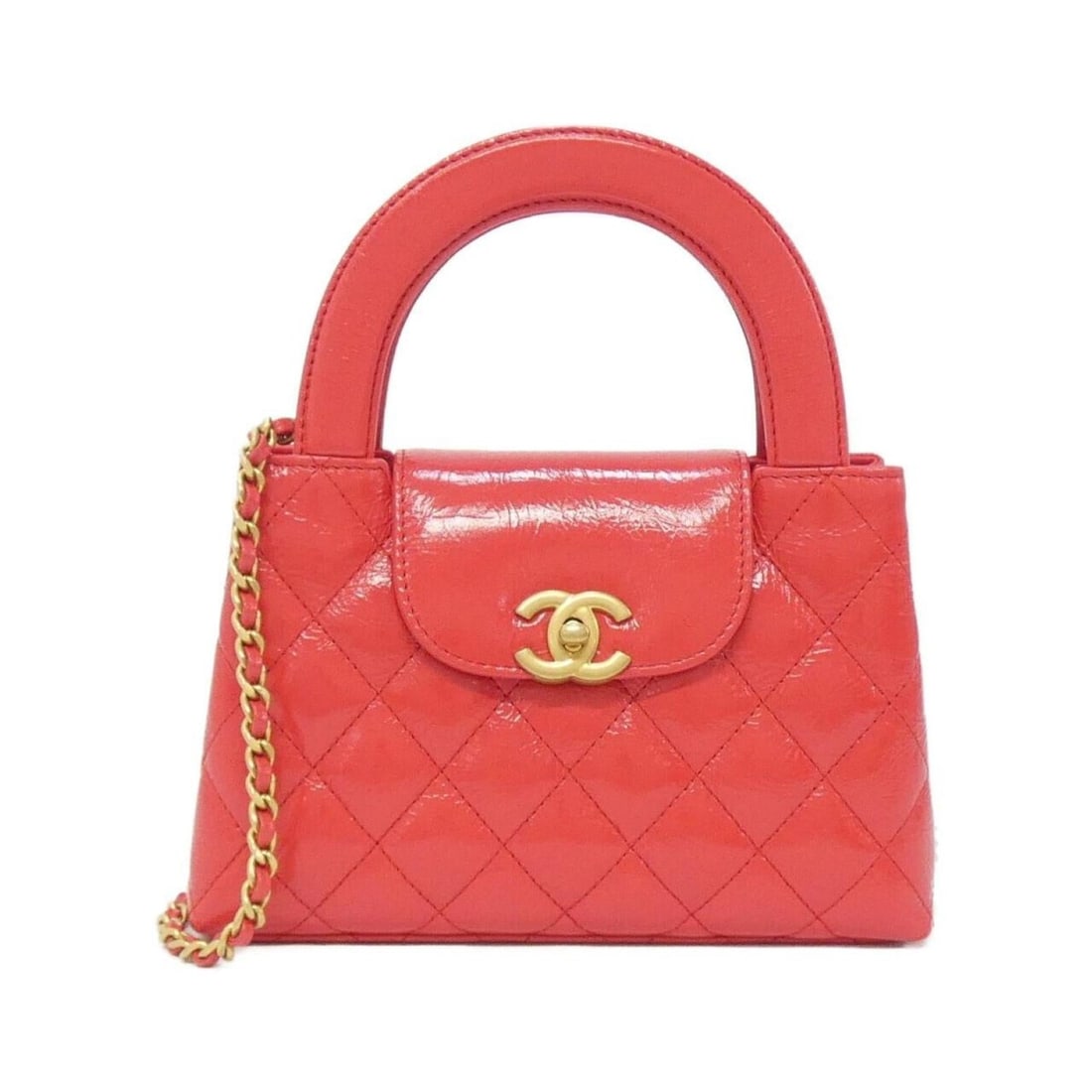 Chanel AS4416 handbag: --- Catalog ---Category: SizeSize (HxWxD): 13cm x 19cm x 6cm / 5.11'' x 7.48'' x 2.36''Category: DesignType: HandbagColor: Red colorGender: WomenMaterial: Leather Hardware Color: Matte goldLeather/Fur