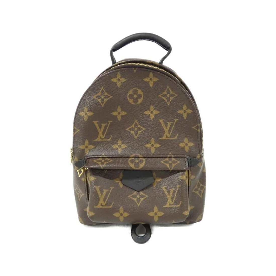 Louis Vuitton Monogram Palm Springs Backpack MINI M44873 Rucksack: --- Catalog ---Category: SizeSize (HxWxD): 22cm x 15cm x 9cm / 8.66'' x 5.9'' x 3.54''Category: DesignType: BackpackColor: MarronGender: WomenMaterial: Coated canvas Hardware Color: GoldCategory: