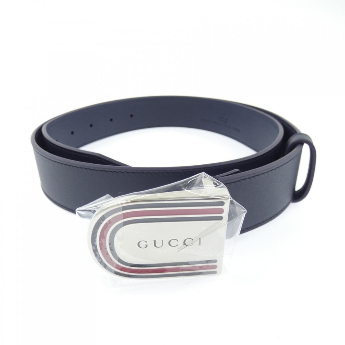 Gucci GUCCI 838647 DAAAT Belt: --- Catalog ---Category: SizeWidth: 3.5cm / 1.37''Length: 94cm - 104cm / 37'' - 40.94''Category: DesignType: Standard beltColor: NavyGender: MenCategory: GeneralMPN: 838647 DAAATBrand: Gucci--- Item L