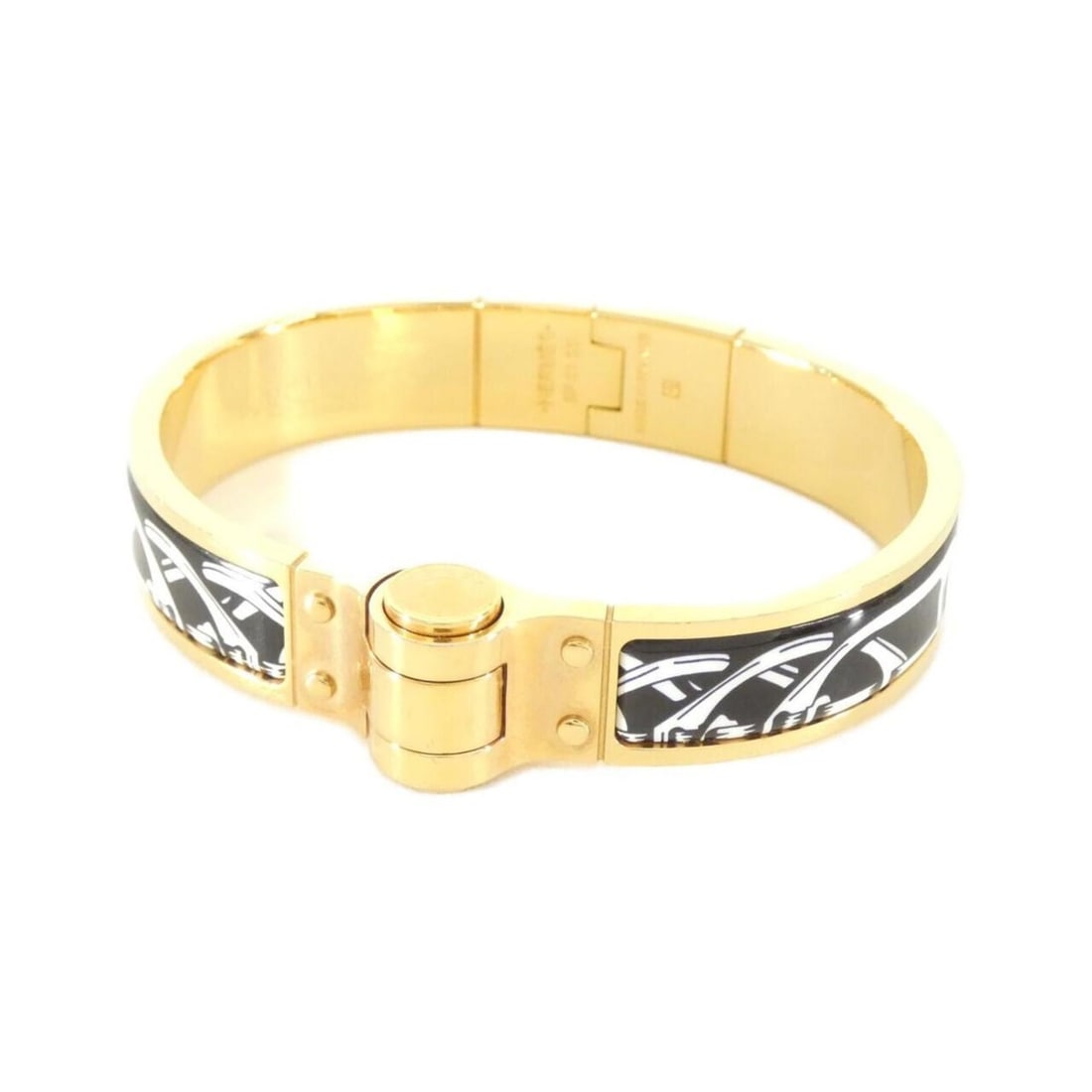 Hermes BALADES EQUESTRES Charnière 512503FO Bracelet: --- Catalog ---Category: SizeLength: 16.5cm / 6.49''Category: DesignType: Charm braceletColor: Rose goldGender: Women,MenCategory: GeneralMPN: 512503FOBrand: Hermes--- Item List ---Section: