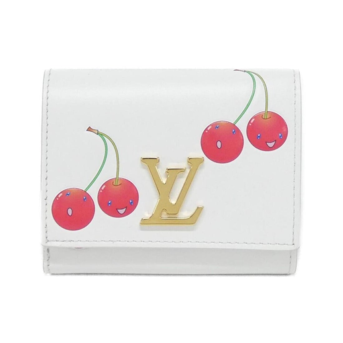 Louis Vuitton™ Portefeuille Capucines Tiny M14298 Wallet: --- Catalog ---Category: SizeSize (HxWxD): 9cm x 11cm x 3cm / 3.54'' x 4.33'' x 1.18''Category: DesignType: Middle wallet (tri-fold)Color: WhiteGender: WomenMaterial: Leather Leather/Fur Type: