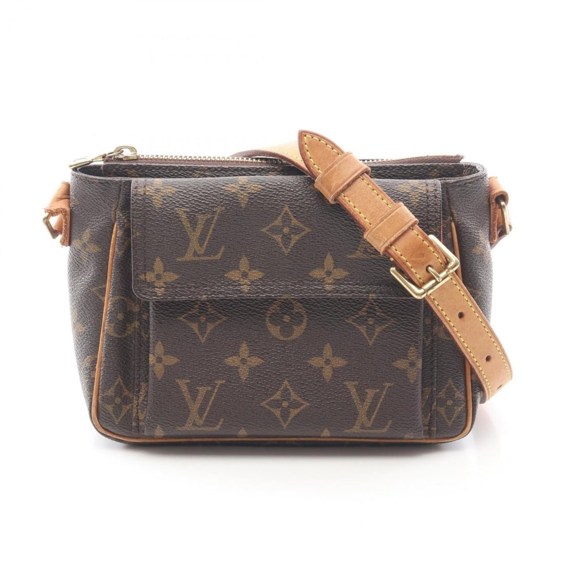 Louis Vuitton LOUIS VUITTON Vivacite PM Shoulder Bag Handbag Coated Canvas Leather Monogram Women's: --- Catalog ---Category: SizeSize (HxWxD): 13cm x 18cm x 8.5cm / 5.11'' x 7.08'' x 3.34''Strap Length: 110cm - 128cm / 43.3'' - 50.39''Category: DesignType: Handbag, Shoulder bagColor: Brown, Monogram