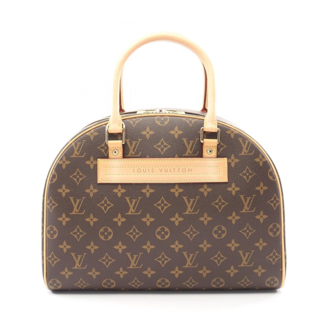 Louis Vuitton Nolita Handbag, Coated Canvas and Leather, Monogram Pattern, Women's, Brown, M50204: --- Catalog ---Category: SizeSize (HxWxD): 26cm x 35cm x 14cm / 10.23'' x 13.77'' x 5.51''Handle Length: 42cm / 16.53''Category: DesignType: HandbagColor: Brown, MonogramGender: WomenMaterial: Coated