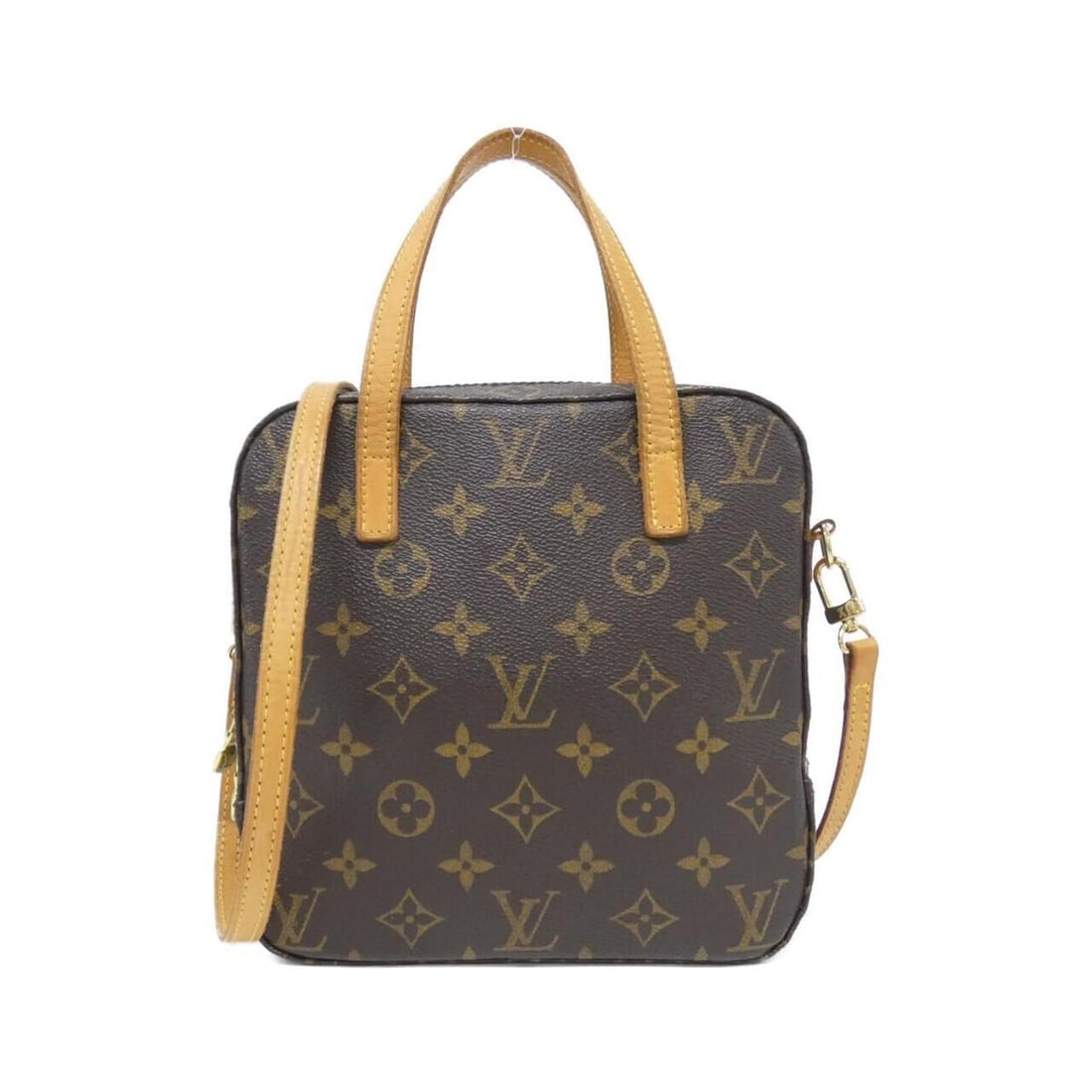 Louis Vuitton Monogram Spontini M47500 Handbag: --- Catalog ---Category: SizeSize (HxWxD): 20cm x 20cm x 8cm / 7.87'' x 7.87'' x 3.14''Category: DesignType: HandbagColor: BrownGender: WomenMaterial: Coated canvas Category: GeneralMPN: M47500Brand: