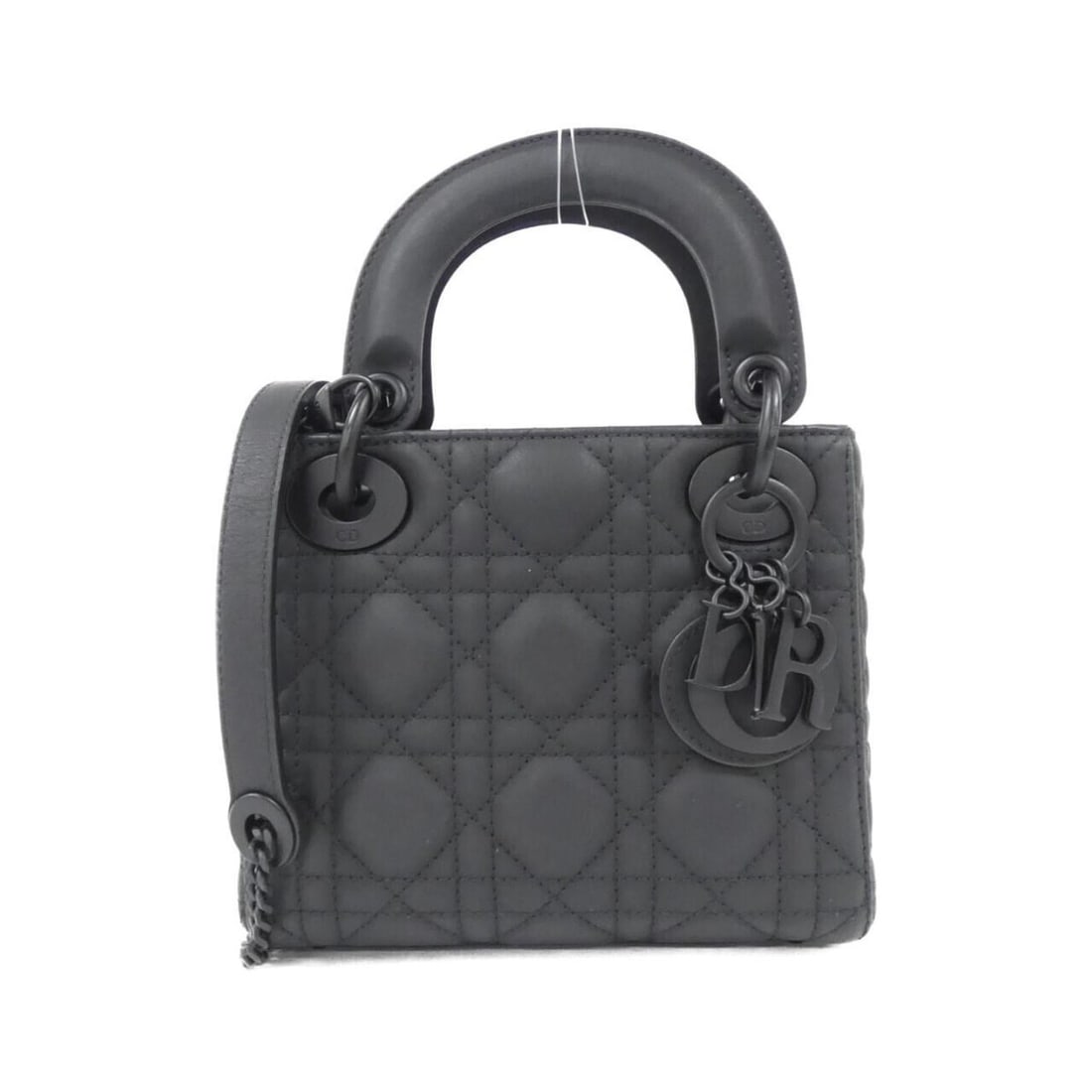 Christian Dior Lady Mini M0505SLOI Handbag: --- Catalog ---Category: SizeSize (HxWxD): 15cm x 17cm x 7cm / 5.9'' x 6.69'' x 2.75''Category: DesignType: HandbagColor: BlackGender: WomenMaterial: Leather Leather/Fur Type: CalfskinCategory: