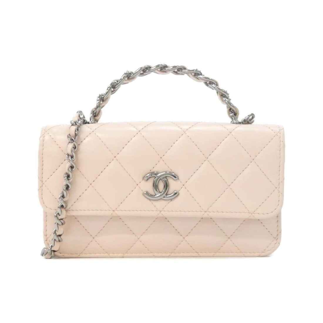 Chanel AP3642 Phone Case: --- Catalog ---Category: SizeSize (HxWxD): 9.5cm x 17cm x 3.5cm / 3.74'' x 6.69'' x 1.37''Category: DesignType: Phone walletColor: PinkGender: WomenMaterial: Leather Leather/Fur Type: