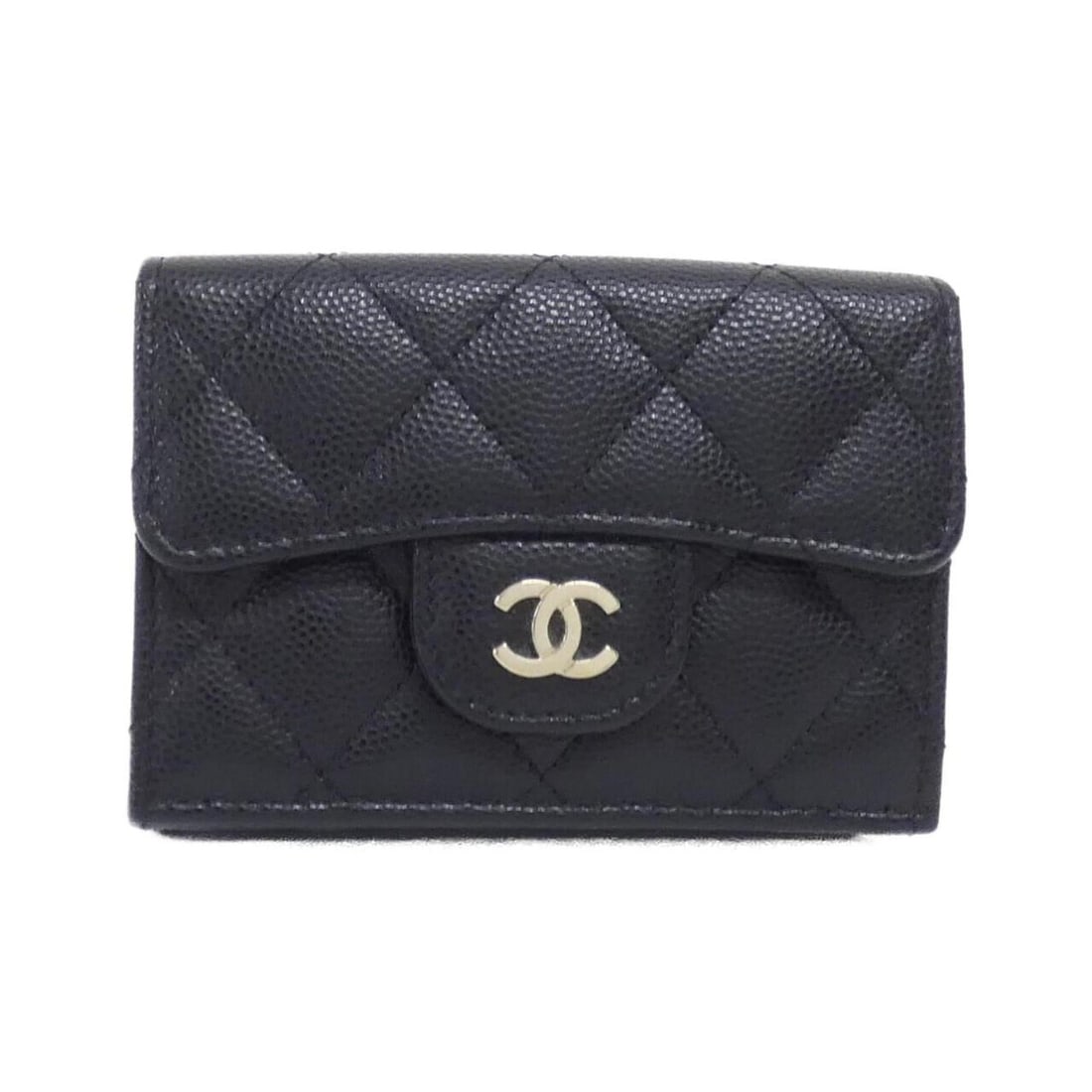 Chanel Timeless Classic Line AP0230 Wallet: --- Catalog ---Category: SizeSize (HxWxD): 7cm x 10cm x 3cm / 2.75'' x 3.93'' x 1.18''Category: DesignType: Wallet (bi-fold)Color: BlackGender: Women,MenMaterial: Grained Calfskin Category: GeneralMPN