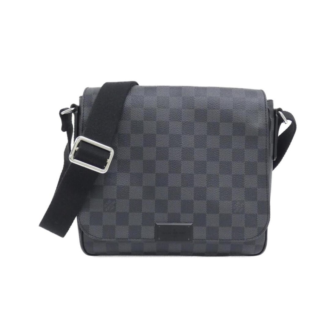 Louis Vuitton Damier Graphite District PM N41260 Shoulder Bag: --- Catalog ---Category: SizeSize (HxWxD): 23cm x 25cm x 8cm / 9.05'' x 9.84'' x 3.14''Category: DesignType: Shoulder bagColor: Dark gray, GraphiteGender: MenMaterial: Coated canvas Category: