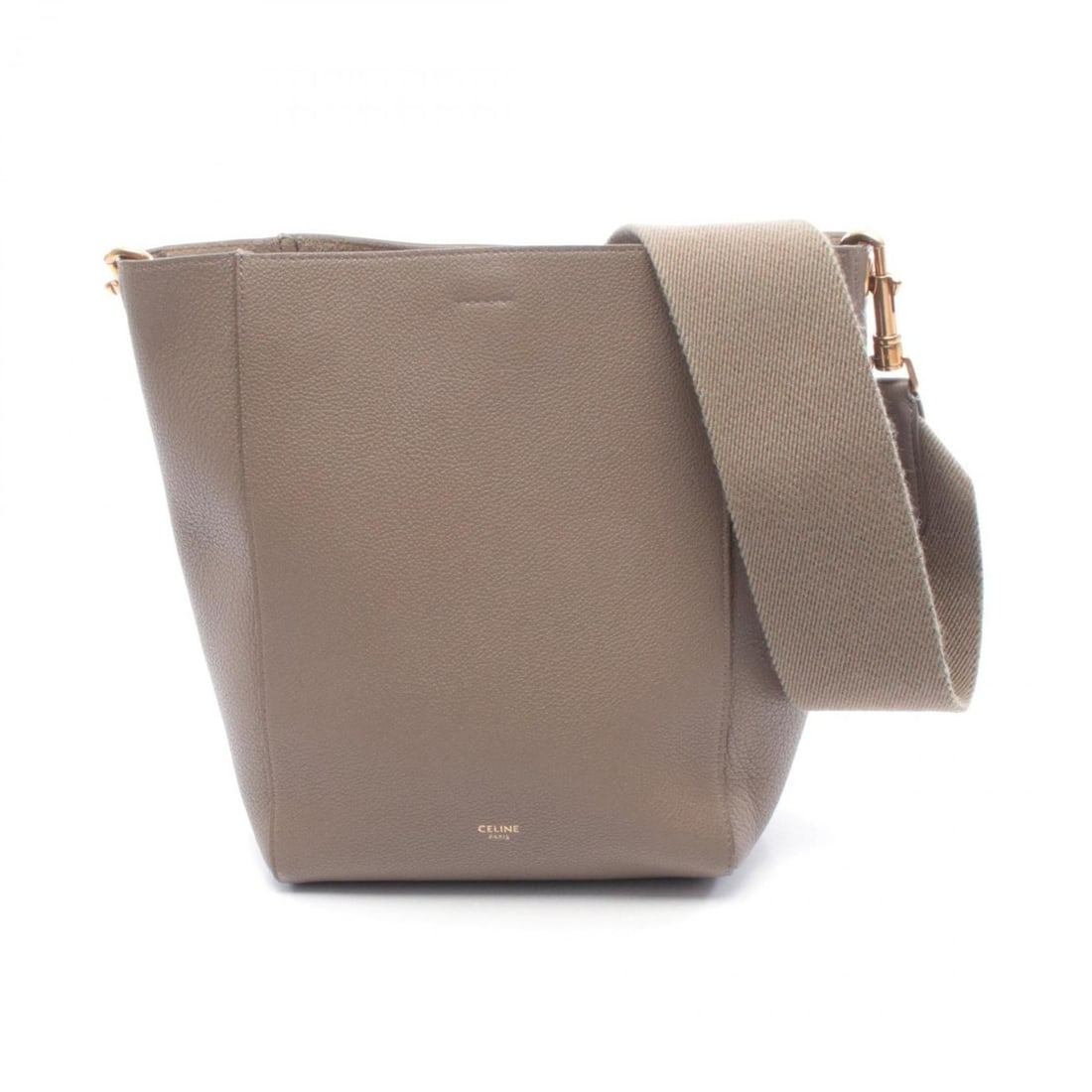 Celine Sangle Bucket Small Shoulder Bag Handbag Leather Women's Beige: --- Catalog ---Category: SizeSize (HxWxD): 25cm x 18cm x 12cm / 9.84'' x 7.08'' x 4.72''Strap Length: 25cm / 9.84''Category: DesignType: Handbag, Shoulder bagColor: BeigeGender: WomenMaterial: