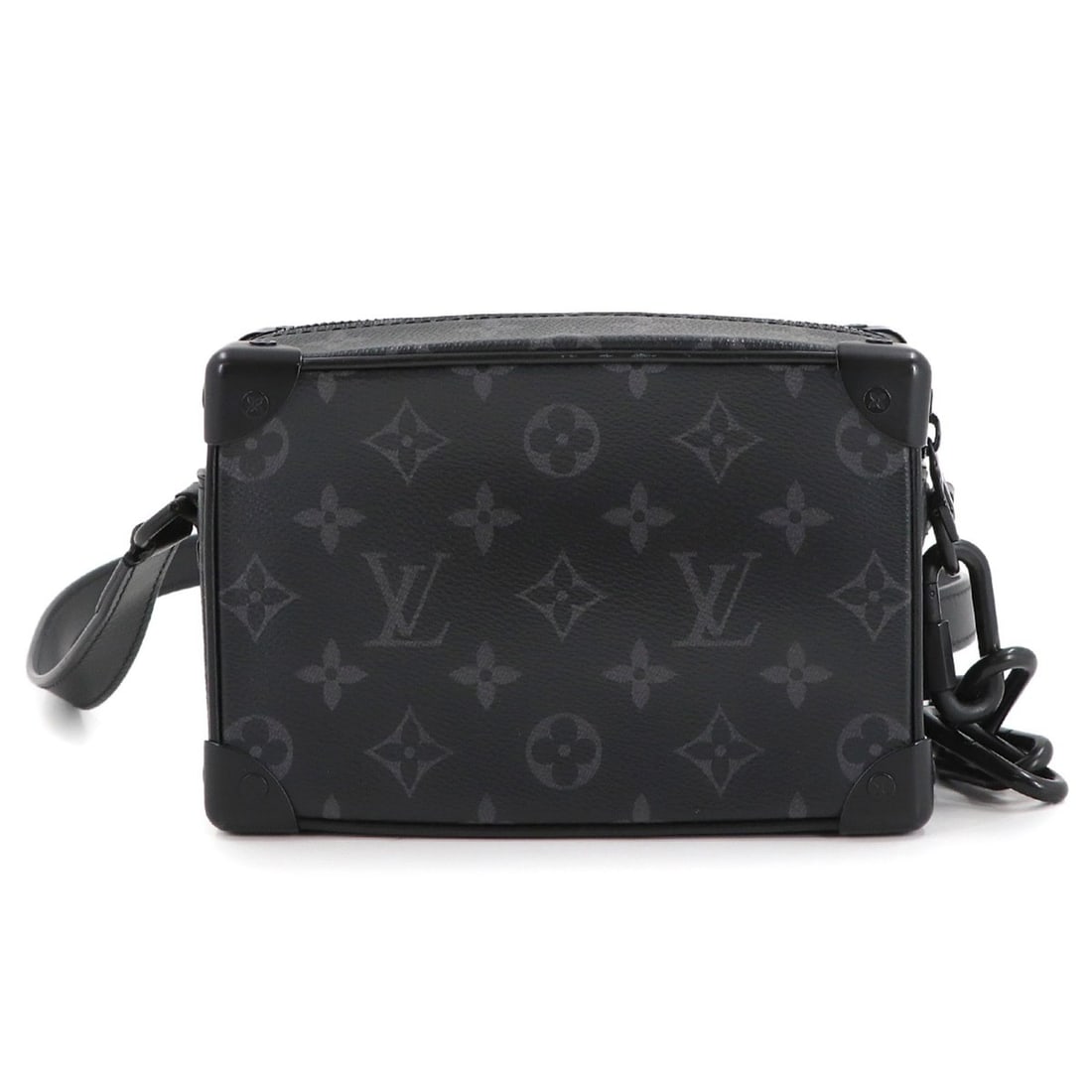 Louis Vuitton Monogram Eclipse Mini Soft Trunk Shoulder Handbag M44735 RFID - 3