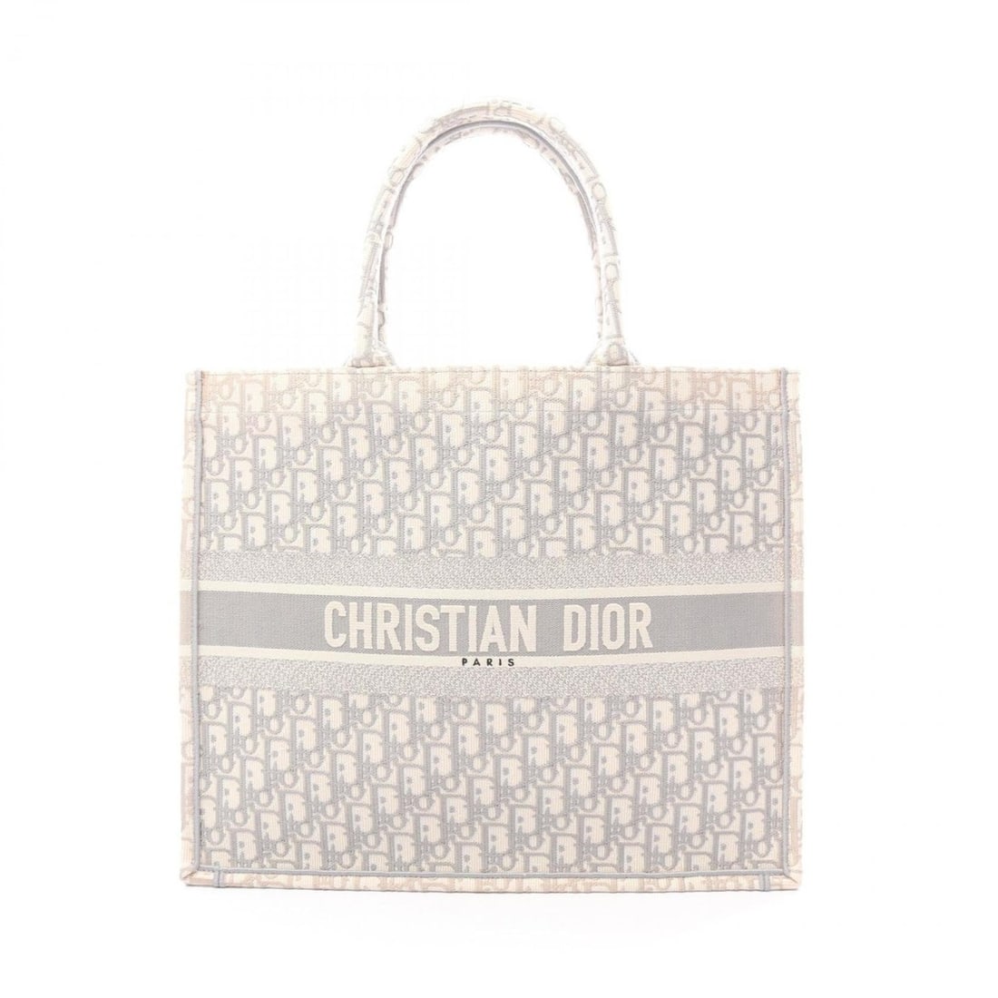 Christian Dior Dior BOOK TOTE Large Oblique Tote Bag Handbag Canvas Women's Gray/Beige: --- Catalog ---Category: SizeSize (HxWxD): 35cm x 42cm x 18cm / 13.77'' x 16.53'' x 7.08''Handle Length: 41.5cm / 16.33''Category: DesignType: Handbag, Tote bagColor: Beige, GrayGender: