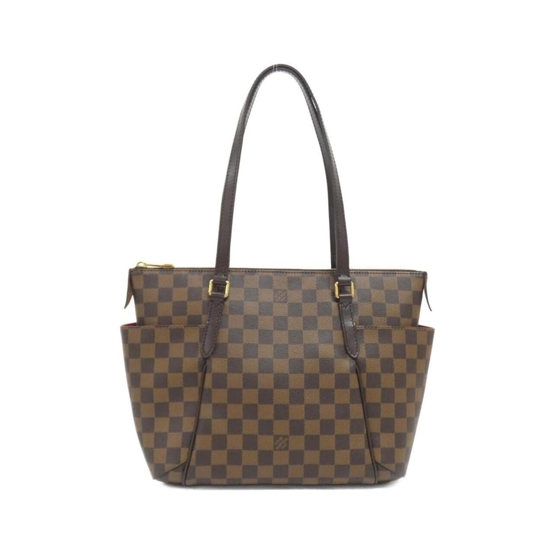 Louis Vuitton Damier Totally PM N41282 Handbag: --- Catalog ---Category: SizeSize (HxWxD): 26cm x 27cm x 15cm / 10.23'' x 10.62'' x 5.9''Category: DesignType: HandbagColor: BrownGender: Women,MenMaterial: Coated canvas Category: GeneralMPN: