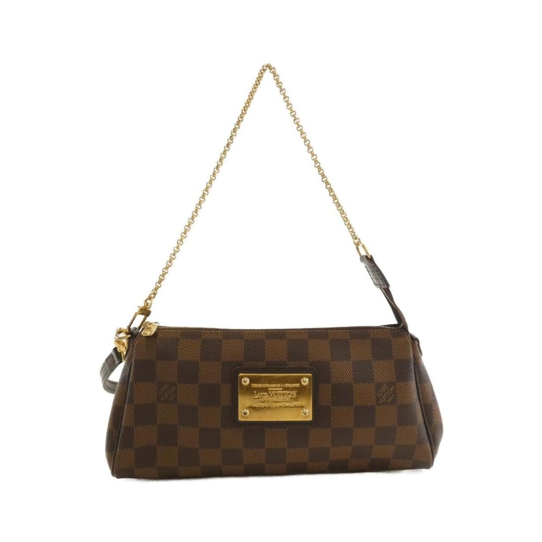 Louis Vuitton Damier Eva N55213 Shoulder Bag: --- Catalog ---Category: SizeSize (HxWxD): 13cm x 26cm x 4cm / 5.11'' x 10.23'' x 1.57''Category: DesignType: Shoulder bagColor: BrownGender: WomenMaterial: Coated canvas Category: GeneralMPN: