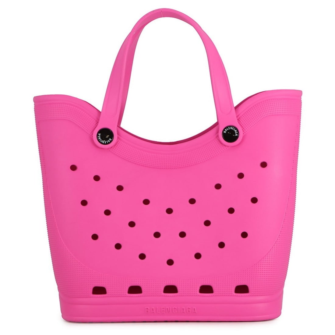 Balenciaga Large Tote Bag Crocs Collaboration Rubber 702266 BALENCIAGA Handbag: --- Catalog ---Category: SizeSize (HxWxD): 27.5cm x 34cm x 17.5cm / 10.82'' x 13.38'' x 6.88''Category: DesignType: Handbag, Tote bagColor: PinkGender: WomenMaterial: Rubber Category: GeneralMPN: 7022