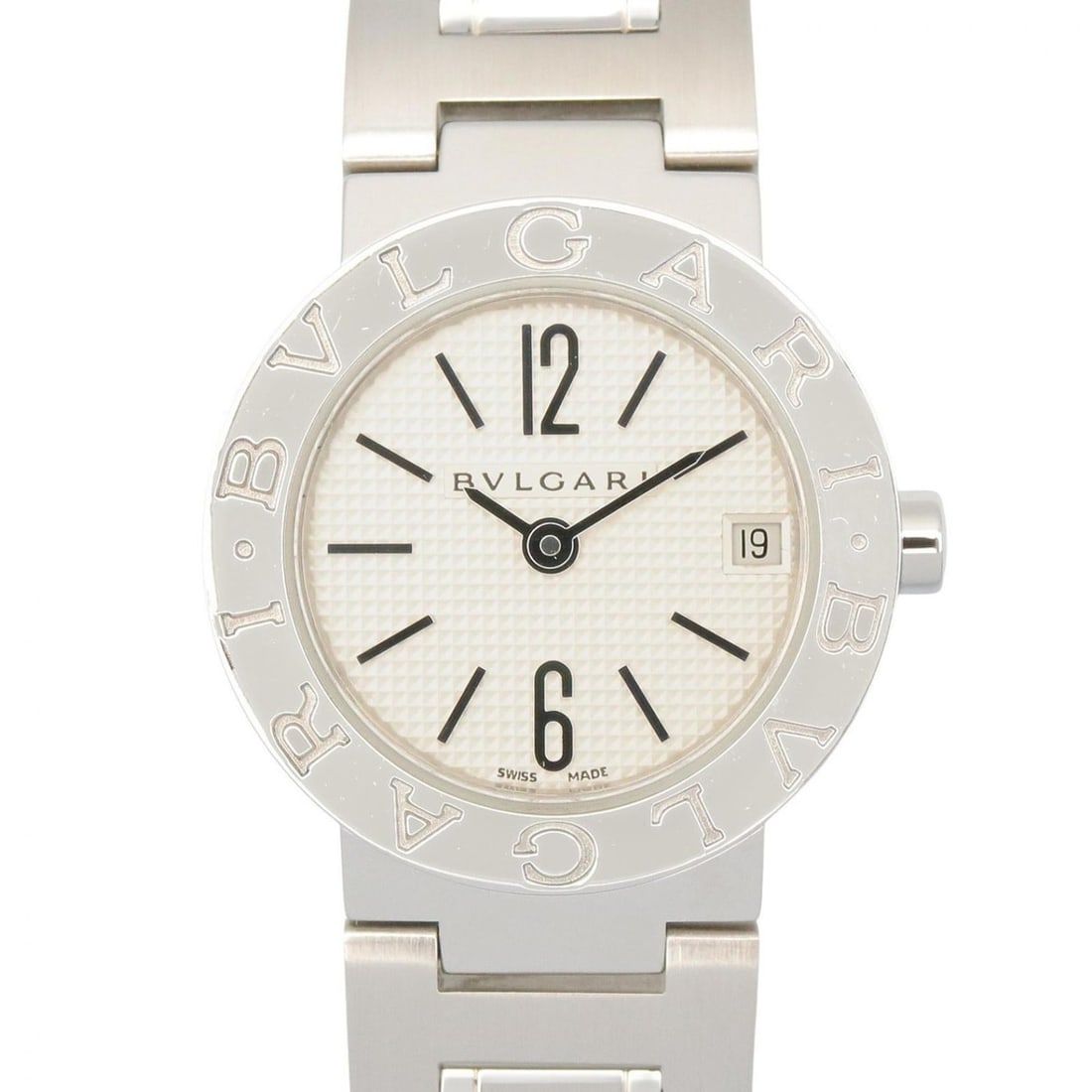 Bulgari BVLGARI Watch Stainless Steel Ladies Silver Tone BB23SS: --- Catalog ---Category: SizeWrist Size: 15.5cm / 6.1''Case Diameter: 23mm / 0.91''Category: DesignType: WristwatchGender: WomenMaterial (Band): Stainless steelMaterial (Case): Stainless steelCategory
