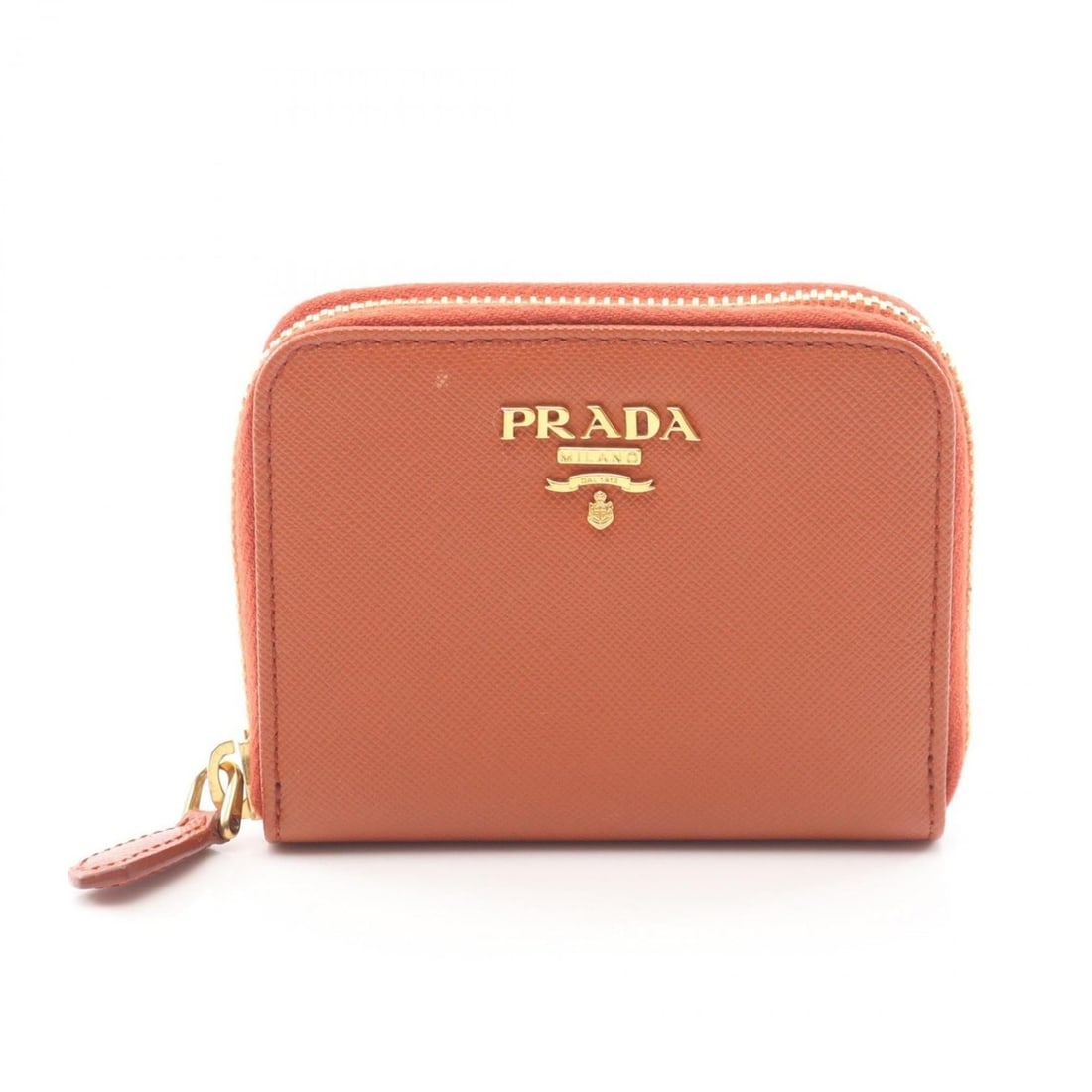 Prada SAFFIANO METAL Wallet/Coin Case, Saffiano Leather, Women's, Brown: --- Catalog ---Category: SizeSize (HxWxD): 8cm x 10cm x 2cm / 3.14'' x 3.93'' x 0.78''Category: DesignType: Coin purse/coin caseColor: BrownGender: WomenMaterial: Leather Leather/Fur Type: Saffiano le