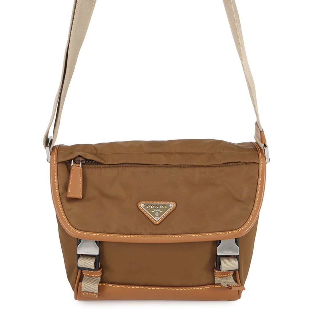 Prada Shoulder Bag Re-Nylon x Saffiano Nylon Leather 2VD066 PRADA Handbag (1 of 17)