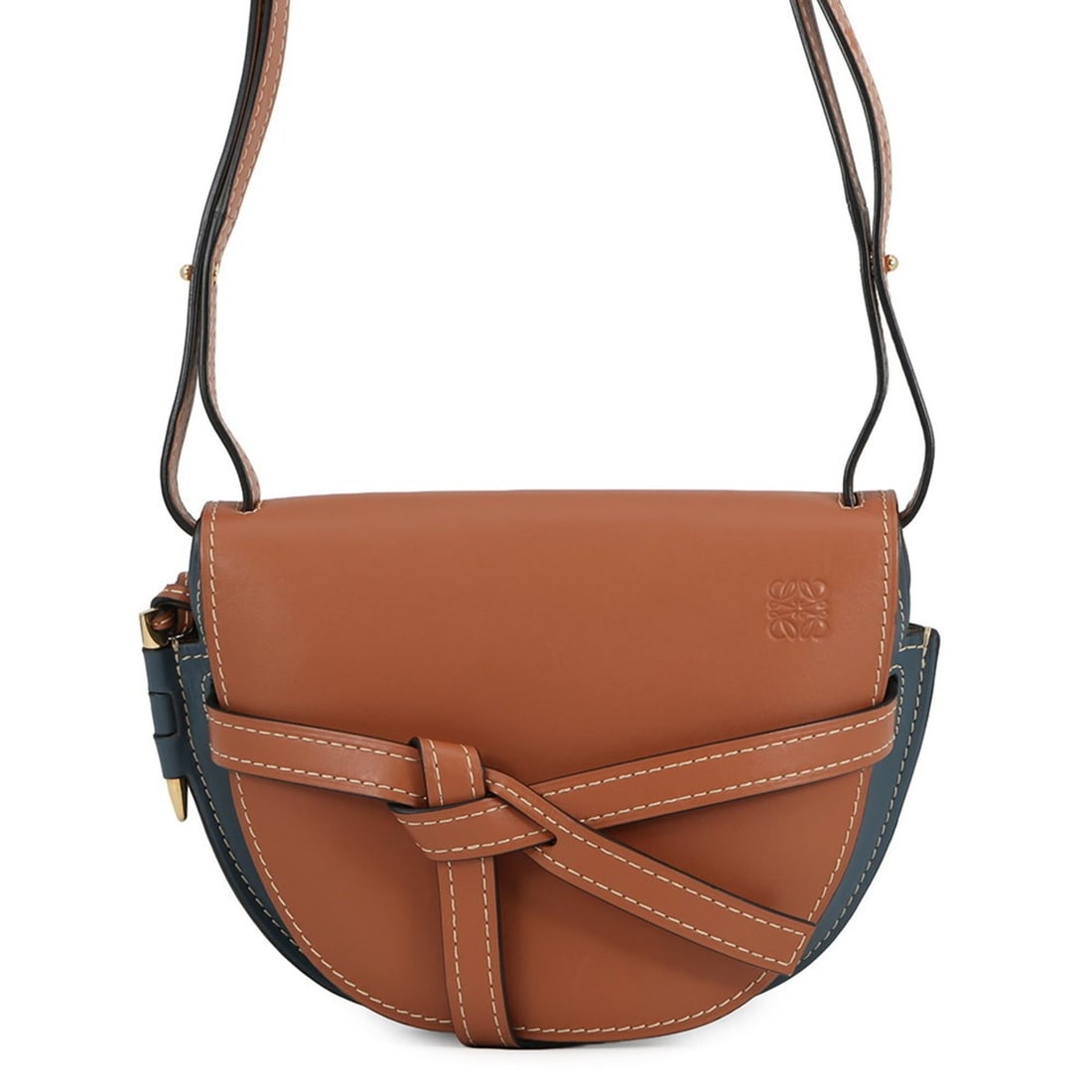 Loewe Shoulder Bag Gate Small Leather Raffia 321.54.T20 LOEWE Handbag Women's: --- Catalog ---Category: SizeSize (HxWxD): 18cm x 28cm x 9cm / 7.08'' x 11.02'' x 3.54''Category: DesignType: Handbag, Shoulder bagColor: Blue, BrownGender: WomenMaterial: Leather Category: GeneralMPN