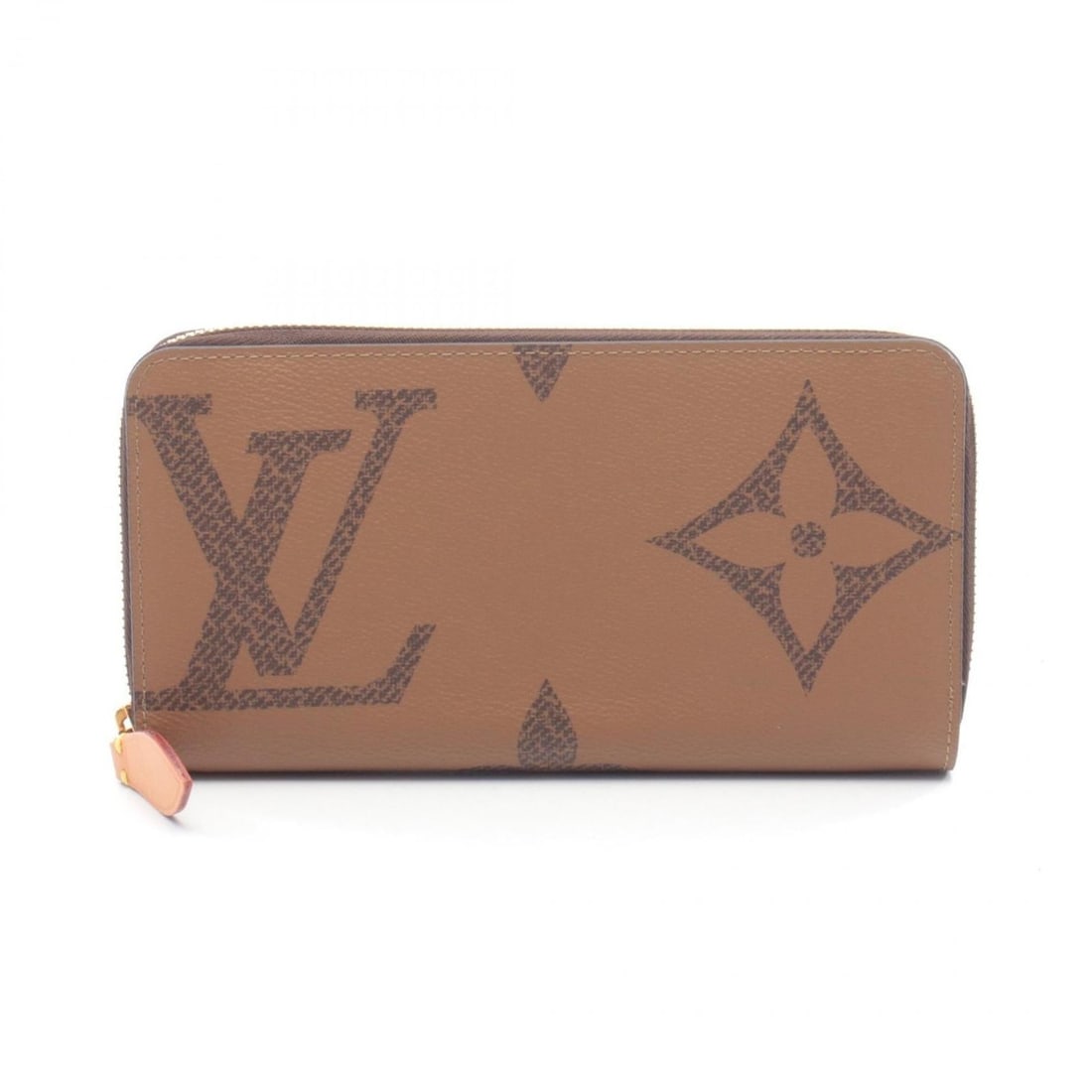 Louis Vuitton Zippy Wallet, Round Long Leather and Coated Canvas, Monogram Giant Reverse, Women's,: --- Catalog ---Category: SizeSize (HxWxD): 10cm x 19.5cm x 2.5cm / 3.93'' x 7.67'' x 0.98''Category: DesignType: Long wallet (bi-fold)Color: BrownGender: WomenMaterial: Monogram , PVC , Leather Catego
