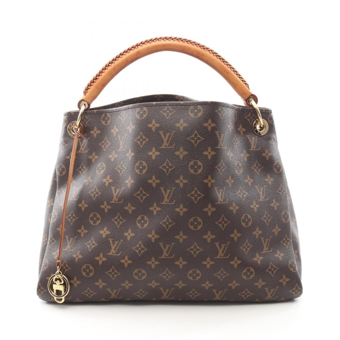 Louis Vuitton Artsy MM Shoulder Bag/Handbag, Coated Canvas and Leather, Monogram Pattern, Women's,: --- Catalog ---Category: SizeSize (HxWxD): 33cm x 42cm x 18cm / 12.99'' x 16.53'' x 7.08''Category: DesignType: Handbag, Shoulder bagColor: BrownGender: WomenMaterial: Coated canvas , Leather Category