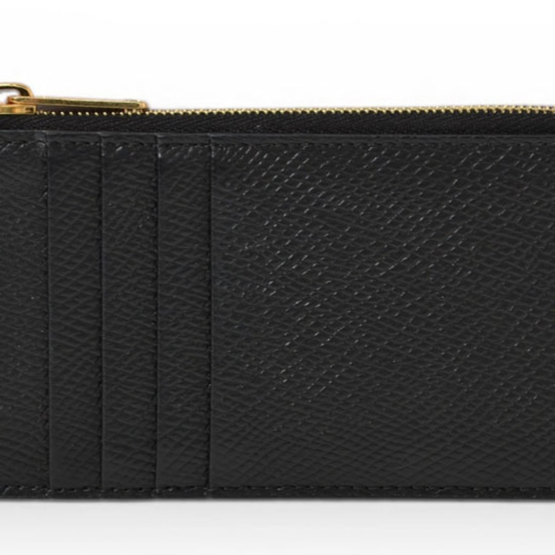 Celine Coin Case, Card Holder, CELINE Zippered Compact, Fragment Black, 10B683BEL (1 of 10)
