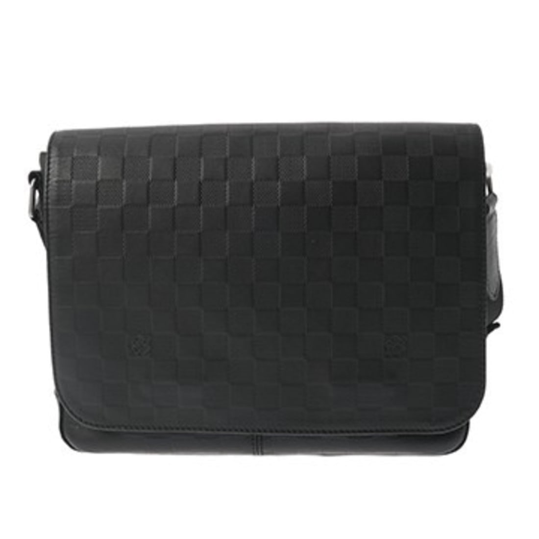 LOUIS VUITTON Damier Infini District PM Onyx N41286 Men's Leather Shoulder Bag, B Rank, Used, Ginzo: --- Catalog ---Category: SizeSize (HxWxD): 22.5cm x 28cm x 6cm / 8.85'' x 11.02'' x 2.36''Category: DesignType: Shoulder bagColor: OnyxGender: MenMaterial: Leather Category: GeneralMPN: N41286Brand: L