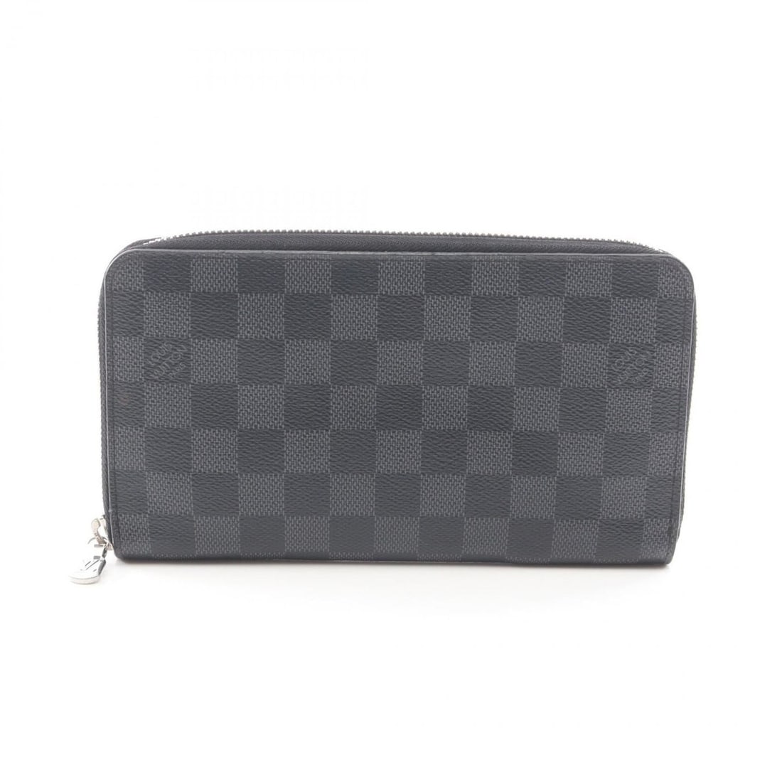 Louis Vuitton Zippy Organizer NM Round Long Wallet, Canvas, Damier Graphite, Men's, Black, N60111: --- Catalog ---Category: SizeSize (HxWxD): 12cm x 21cm x 2cm / 4.72'' x 8.26'' x 0.78''Category: DesignType: Long wallet (bi-fold)Color: BlackGender: MenMaterial: Damier Graphite Category: GeneralLine