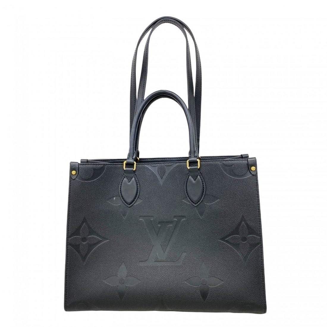 Louis Vuitton Monogram Empreinte OnTheGo MM Tote Bag M45595 Noir (Black) 2-way bag for women (1 of 15)