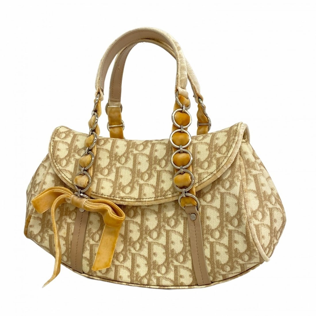 Christian Dior Trotter handbag, beige, women's, P2483721: --- Catalog ---Category: SizeSize (HxWxD): 14.5cm x 25cm x 9.5cm / 5.7'' x 9.84'' x 3.74''Category: DesignType: HandbagColor: BeigeGender: WomenMaterial: PVC Hardware Color: SilverCategory: GeneralBra