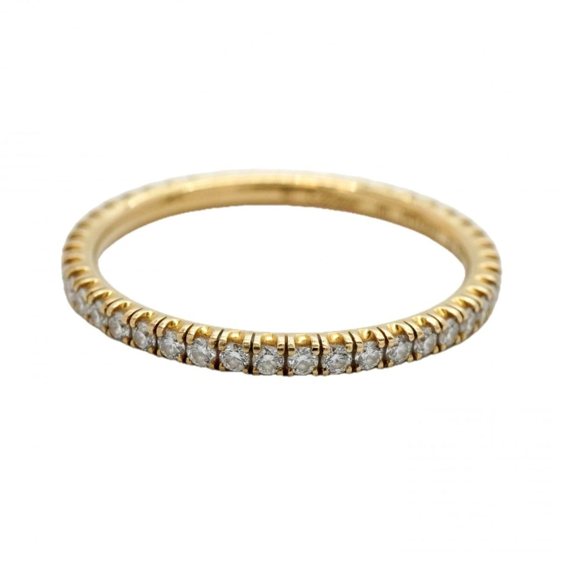 Cartier Etincelle de Full Eternity Ring, 18K Yellow Gold with Diamonds, Size 46, Women's, P2470421: --- Catalog ---Category: SizeUS Size: 3.5Brand Size: 46Category: DesignType: Band ringStone: DiamondGender: WomenMaterial: Yellow gold (18K)Category: GeneralBrand: Cartier--- Item List ---Section: Con