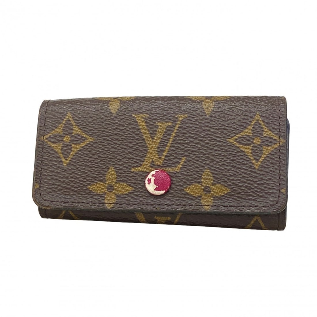 Louis Vuitton Accessories/Key Case Monogram Multicles 4 M41945 Fuchsia Women's: --- Catalog ---Category: DesignType: KeycaseColor: FuchsiaGender: WomenCategory: GeneralMPN: M41945Brand: Louis VuittonCategory: Physical PropertiesSize (HxWxD): 5.5cm x 10.5cm x 1.5cm / 2.16'' x 4.13