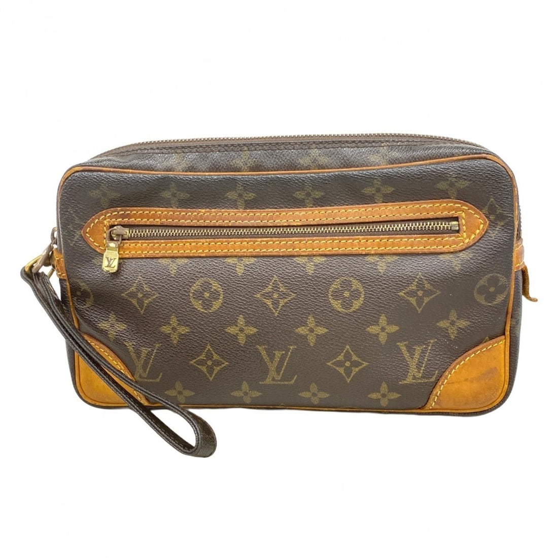 Louis Vuitton Monogram Marly Dragonne GM Clutch Bag M51825 Brown Men's: --- Catalog ---Category: SizeSize (HxWxD): 15cm x 26cm x 4cm / 5.9'' x 10.23'' x 1.57''Category: DesignType: Clutch bagColor: BrownGender: MenCategory: GeneralMPN: M51825Brand: Louis Vuitton--- Item L