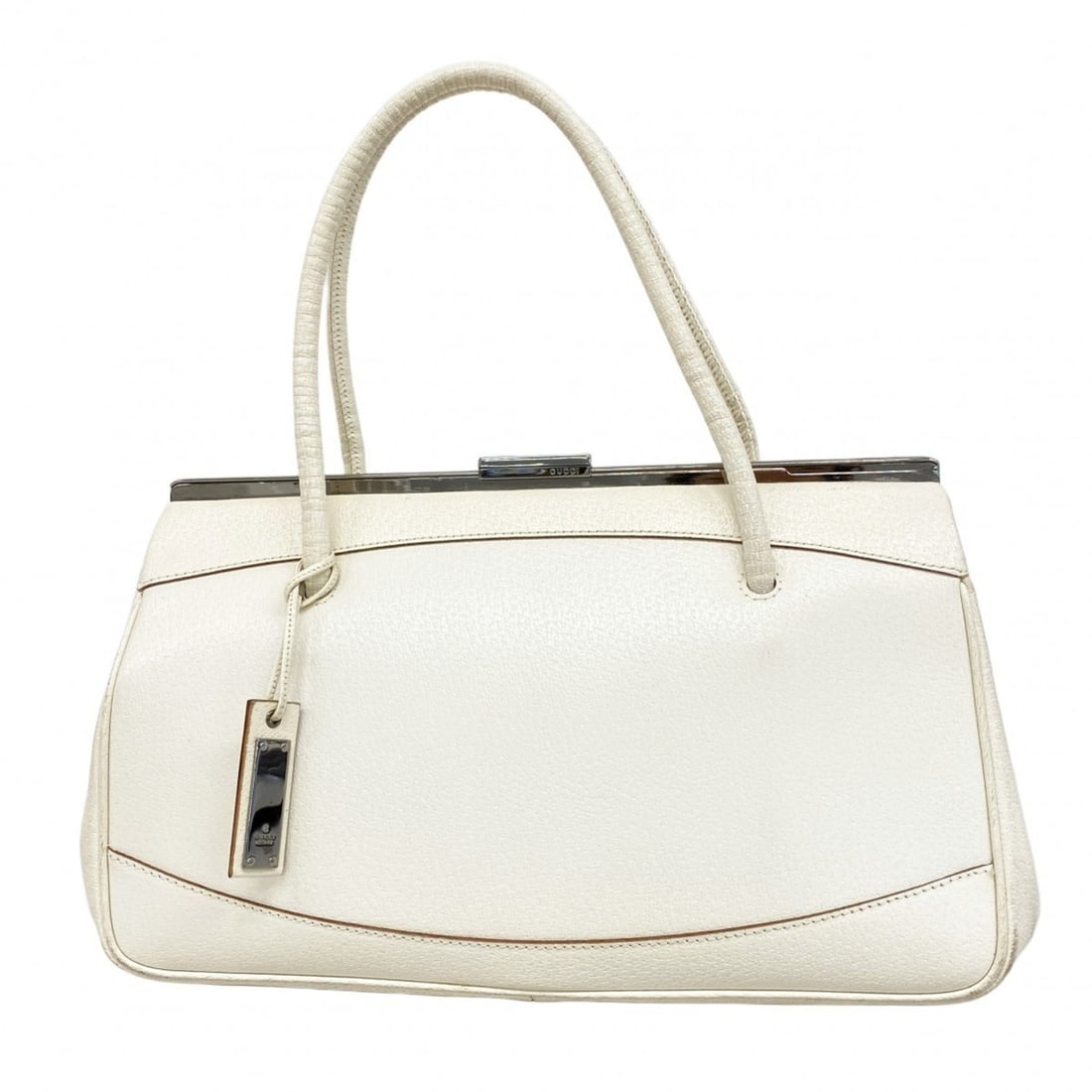 Gucci handbag 92726 Leather White Women's (1 of 15)