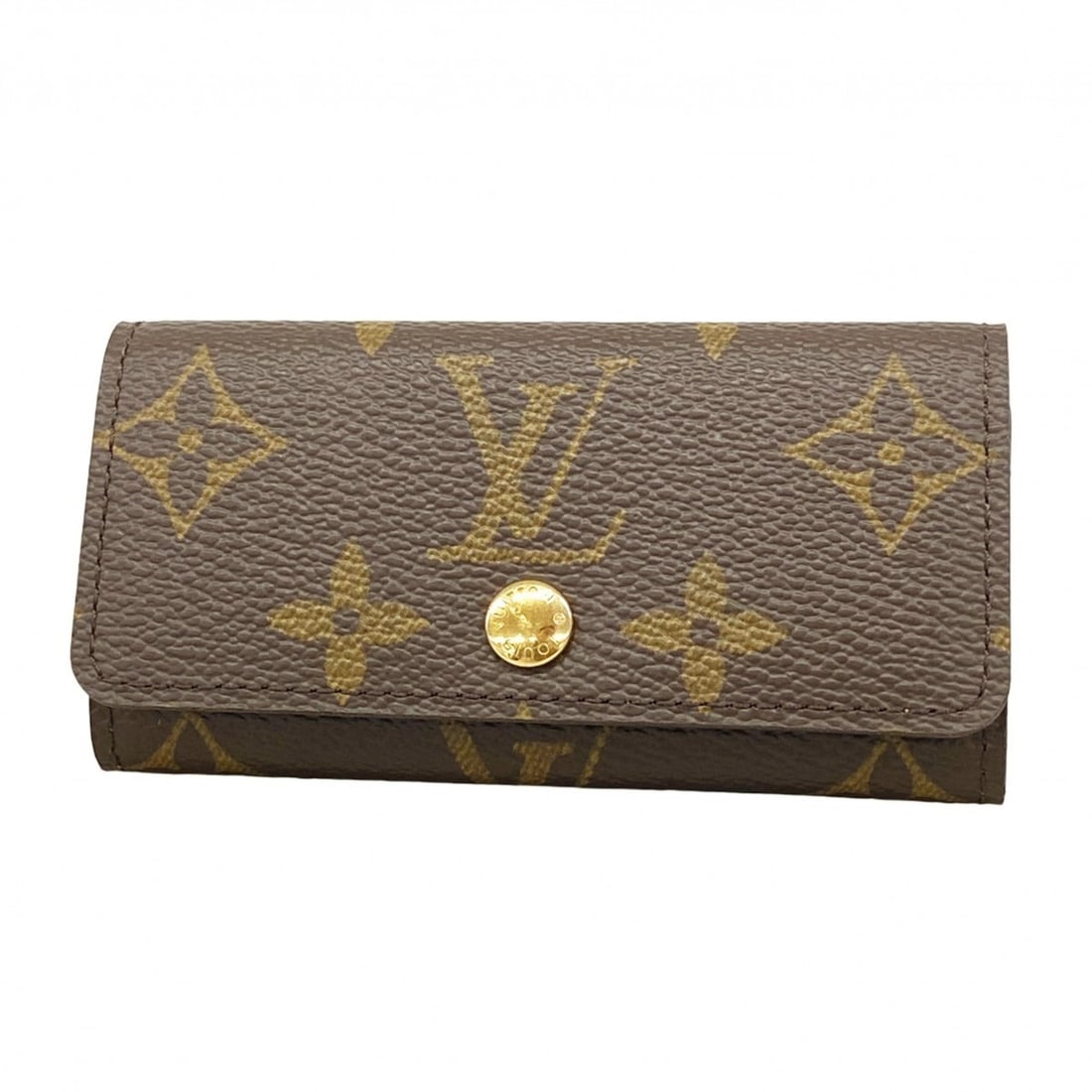 Louis Vuitton Accessory Key Case Monogram Multicles 4 M69517 Brown Men's Women's (1 of 16)