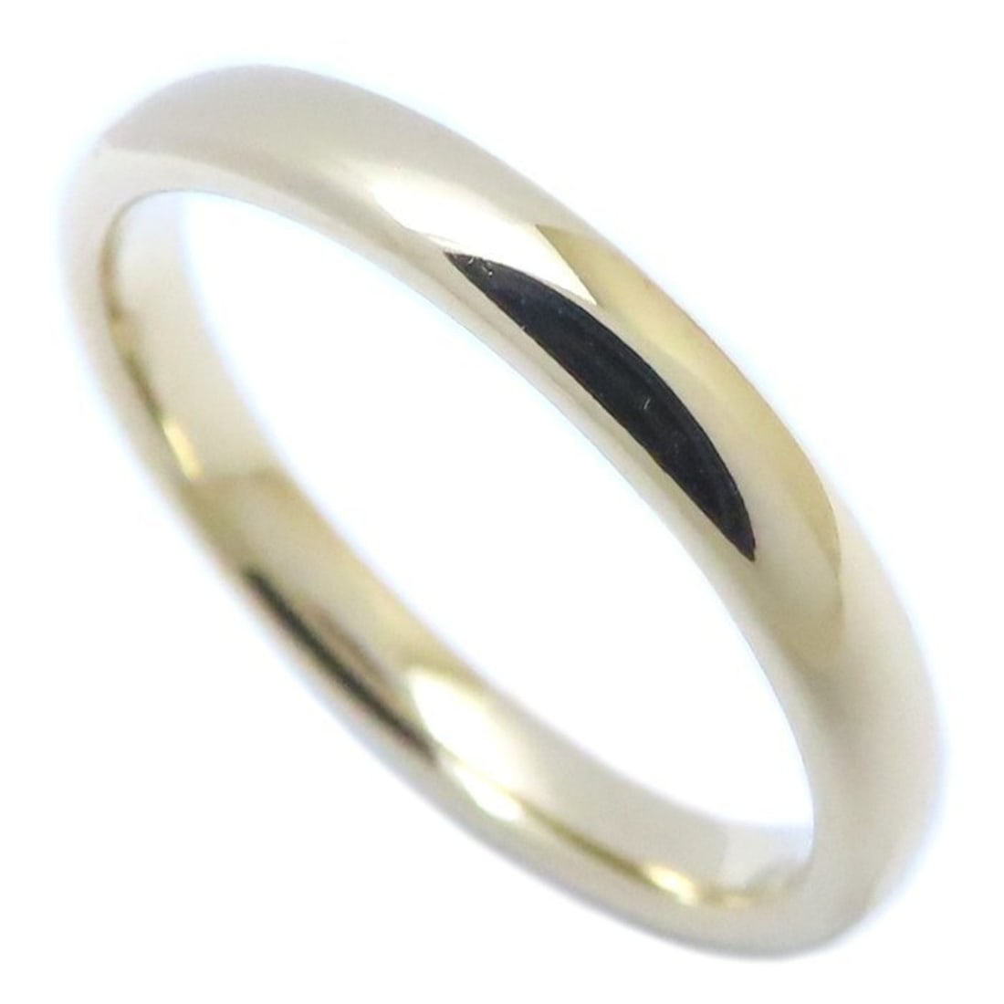 TIFFANY&Co. Tiffany Wedding Band Ring, 2mm, #50, 18K Yellow Gold, Women's, 72540026 294748: --- Catalog ---Category: SizeUS Size: 5.5Brand Size: 50Category: DesignType: Band ringGender: WomenMaterial: Yellow gold (18K)Category: GeneralBrand: Tiffany--- Item List ---Section: ConditionRanking: