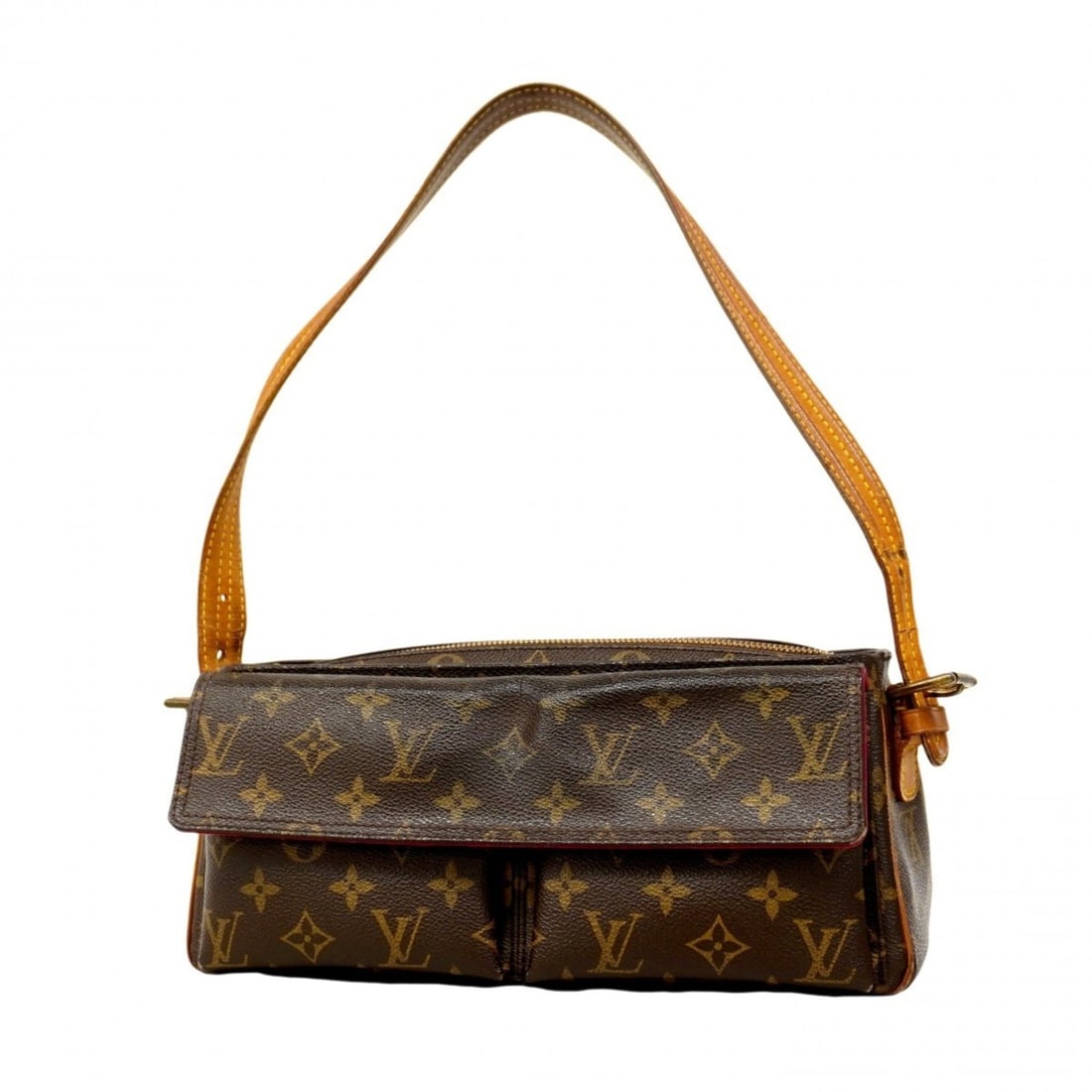 Louis Vuitton Monogram Vivacite MM Shoulder Bag M51164 Brown Women's P2495117: --- Catalog ---Category: SizeSize (HxWxD): 14cm x 30cm x 9cm / 5.51'' x 11.81'' x 3.54''Category: DesignType: Shoulder bagColor: BrownGender: WomenCategory: GeneralMPN: M51164Brand: Louis Vuitton--- I