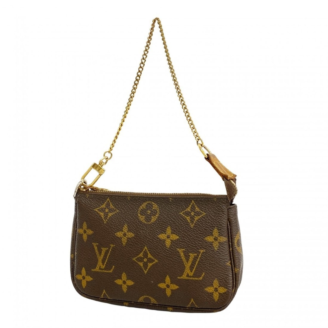 Louis Vuitton Bag/Pouch Monogram Mini Pochette Accessoires M58009 Brown Women's P2476023 (1 of 9)
