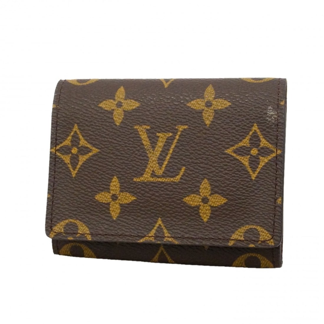 Louis Vuitton Business Card Holder/Card Case, Monogram Enveloppe Carte de Visite, M62920, Brown,: --- Catalog ---Category: DesignType: Card caseColor: BrownGender: WomenCategory: GeneralMPN: M62920Brand: Louis VuittonCategory: Physical PropertiesSize (HxWxD): 8cm x 10.5cm x 1.5cm / 3.14'' x 4.13''