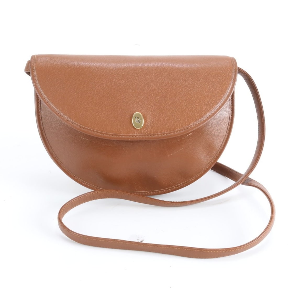 Christian Dior Leather Shoulder Bag Crossbody Tote Brown Women's: --- Catalog ---Category: SizeSize (HxWxD): 17cm x 22cm x 4cm / 6.69'' x 8.66'' x 1.57''Strap Length: 107cm / 42.12''Category: DesignType: Shoulder bag, Tote bagColor: BrownGender: WomenMaterial: Leath