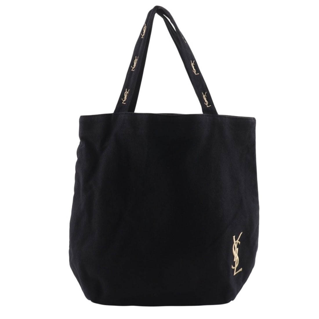 Yves Saint Laurent Eco Bag Tote Novelty Item Canvas Black A4 Open bag Unisex: --- Catalog ---Category: SizeSize (HxWxD): 31cm x 25cm x 12.5cm / 12.2'' x 9.84'' x 4.92''Category: DesignType: Eco-bag, Tote bagColor: BlackGender: Men,WomenMaterial: Canvas Category: GeneralBrand: Y