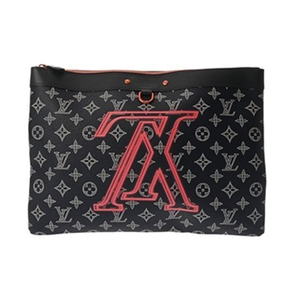 LOUIS VUITTON Louis Vuitton Monogram Upside Down Pochette Apollo Navy M62905 Men's Leather Clutch: --- Catalog ---Category: SizeSize (HxWxD): 25.5cm x 36cm / 10.03'' x 14.17''Category: DesignType: Clutch bag, PochetteColor: NavyGender: MenMaterial: Leather Hardware Color: Rose goldCategory: General