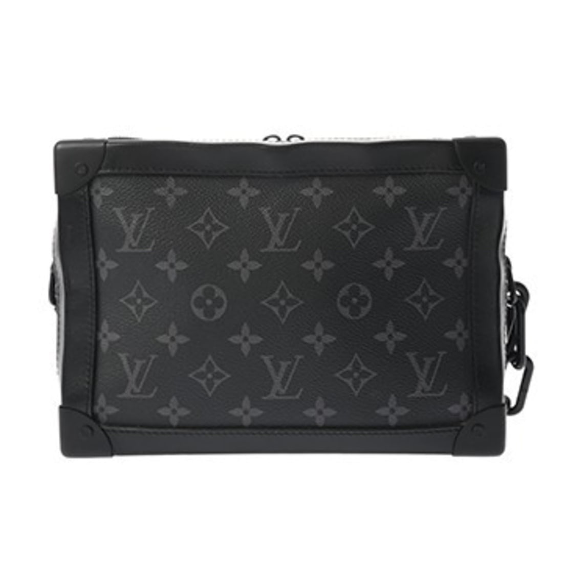 LOUIS VUITTON Louis Vuitton Monogram Eclipse Soft Trunk Black M44730 Women's Canvas Shoulder Bag AB: --- Catalog ---Category: SizeSize (HxWxD): 17.5cm x 24.5cm x 9.5cm / 6.88'' x 9.64'' x 3.74''Category: DesignType: Shoulder bagColor: BlackGender: WomenMaterial: Monogram Category: GeneralMPN: M44730B
