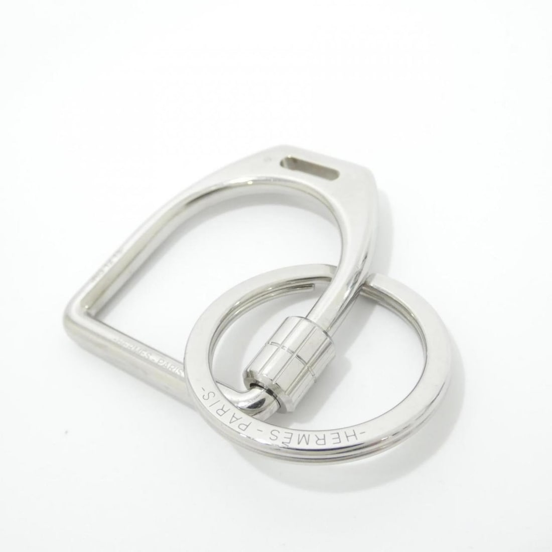 Hermes Etrier 077215FJ Keyring - 2