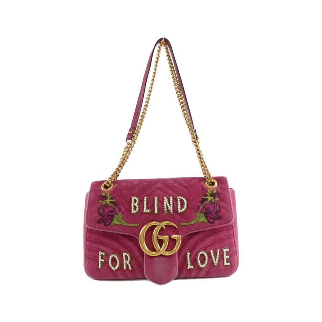 Gucci 443496 Shoulder Bag: --- Catalog ---Category: SizeSize (HxWxD): 18cm x 30cm x 7cm / 7.08'' x 11.81'' x 2.75''Category: DesignType: Shoulder bagColor: PinkGender: WomenHardware Color: GoldCategory: GeneralMPN:
