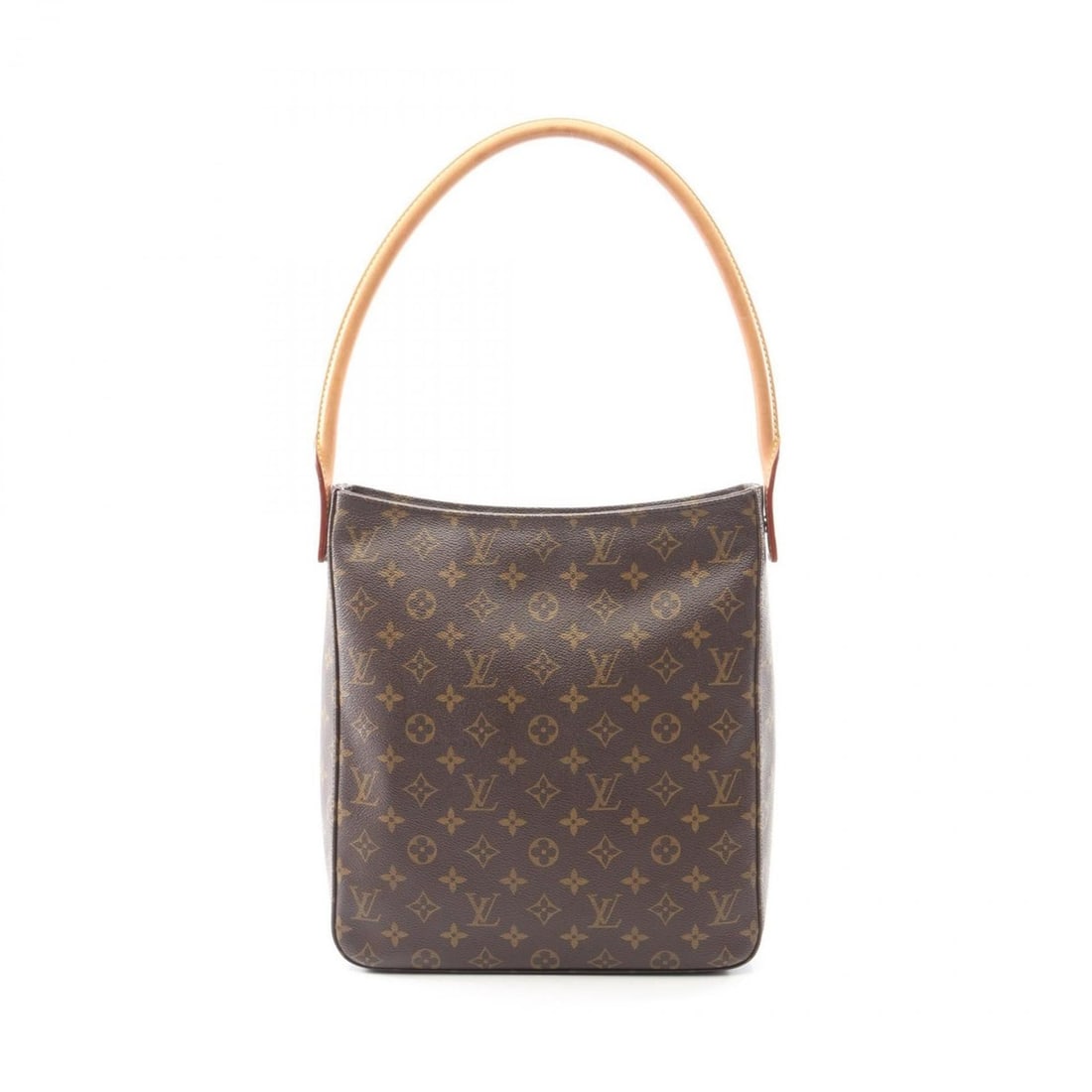 Louis Vuitton Looping GM Shoulder Bag/Handbag, Coated Canvas and Leather, Monogram Pattern, Women's,: --- Catalog ---Category: SizeSize (HxWxD): 31cm x 28.5cm x 11cm / 12.2'' x 11.22'' x 4.33''Category: DesignType: Handbag, Shoulder bagColor: Brown, MonogramGender: WomenMaterial: Coated canvas , Leath