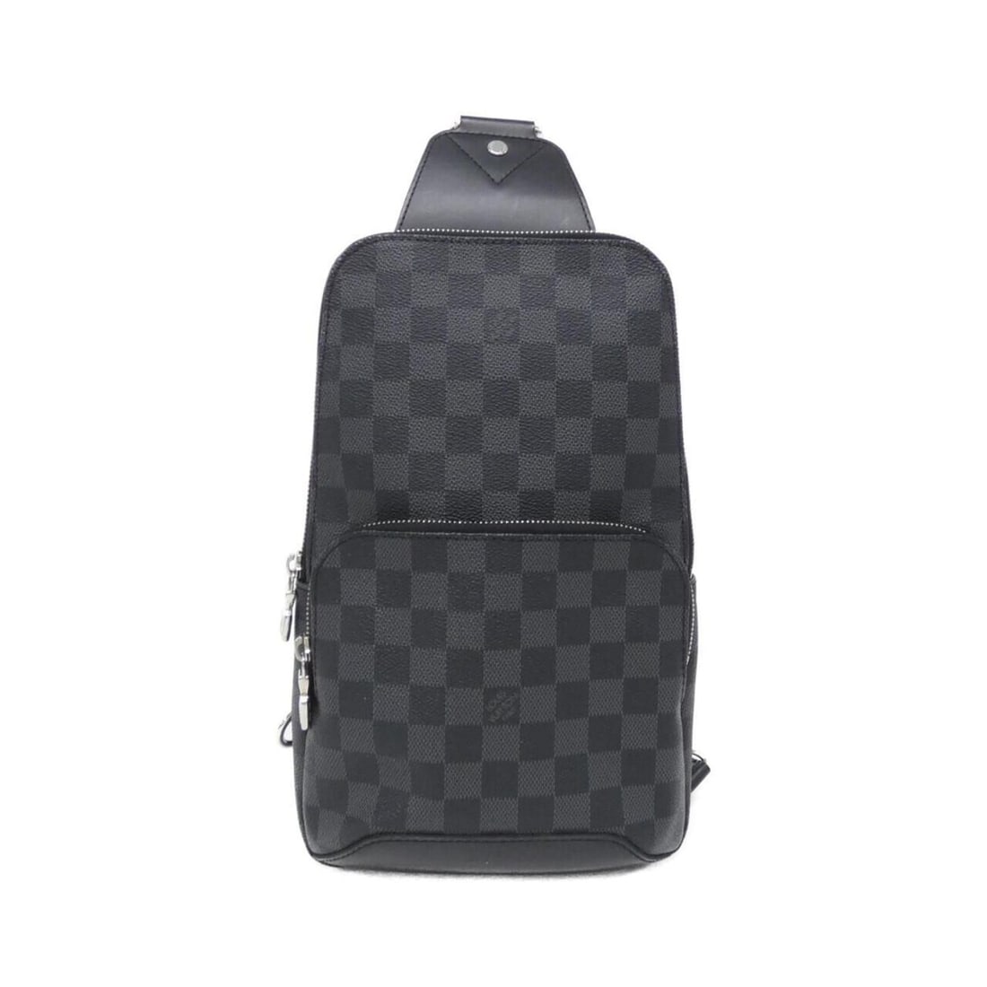 Louis Vuitton Damier Graphite Avenue Sling Bag N41719 Shoulder: --- Catalog ---Category: SizeSize (HxWxD): 31cm x 20cm x 9cm / 12.2'' x 7.87'' x 3.54''Category: DesignType: Shoulder bagColor: Dark gray, GraphiteGender: MenMaterial: Coated canvas Category: GeneralM